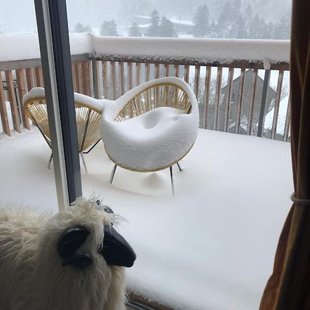 Appartement Aux Pieds Des Pistes De Ski Laveissière Exterior foto